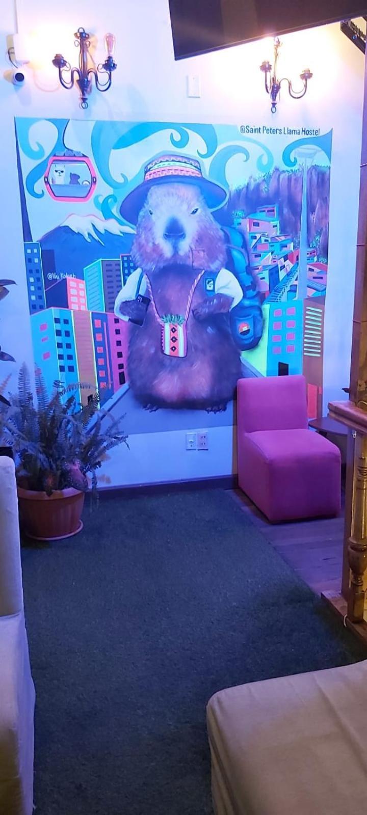 Saint Peter'S Llama Hostal La Paz Exteriör bild